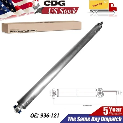 FITS 1999-2005 CHEVROLET SILVERADO & GMC SIERRA 1500 (4X4) REAR DRIVE SHAFT Foto 1 de 4