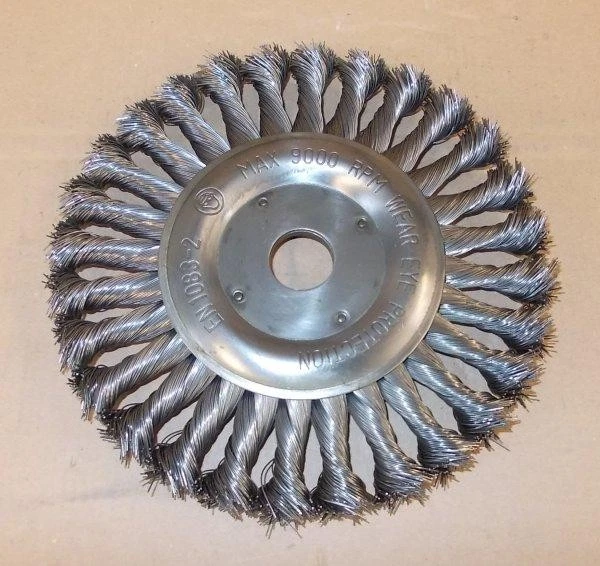 Protool Rundbürste Drahtbürste KDB 178 x 22,2 mm -gezopft- für Winkelschleifer - Bild 1 von 1