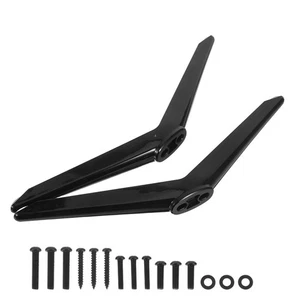 1 Set TV Stand Legs: No Drill Smart TV Tabletop Base Support/Leg Stand Non-slip - Picture 1 of 12