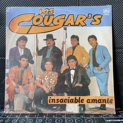 LOS COUGARS LP / INSACIABLE AMANTE / Vinyl Record 33 Rpm New Sealed - Image 1 of 4