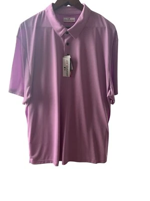 Grand Slam Performance Peacoat Pink Athletic Men's Golf Polo Shirt Size XXL - Image 1 of 4