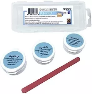K5 PRO 3X20g 60g Pasta Termica Viscosa per Sostituzione Pad Termico Liquido, CSGR - Foto 1 di 9