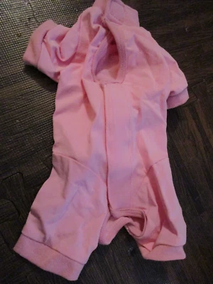 Pijama para Perros Ropa para Mascotas Perro Gato Rosa Conjunto Talla S Pequeño Foto 1 de 4