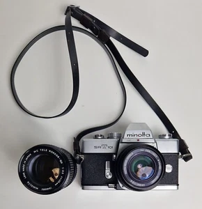 Minolta SRT-101 + 135mm F 3.5 + Vivitar 28mm F 2.8 - Imagen 1 de 11