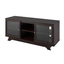 Ameriwood Home TV Stand 22.9" x 53.6" TVs up to 55" 6-Shelves Espresso Brown