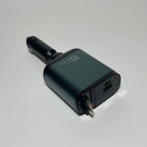 Car Charger Adapter 4 in 1, USB-C USB 3.0 8pin Connector - Photo 1 sur 3