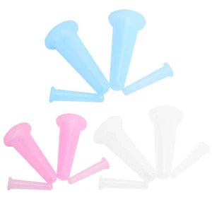 JY 4Pcs Silikon Massage Cup Feuchtigkeit Absorption Jar Gesicht Schröpfen Cup Kö - Bild 1 von 25