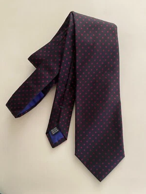 JOHN G.HARDY OF LONDON SILK TIE 58X3.5" WIDE.NEW.ITALY. - Image 1 of 4