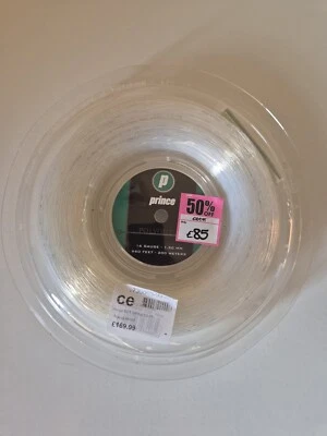 Tennis racket string, Prince Polygut 16, 1.30 mm. 200 m reel. Ok  - Image 1 of 2