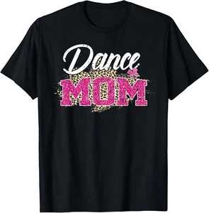 Dance Mom Leopard Funny Dancing Mom Mother's Day T-Shirt Hoodie - Picture 1 of 17