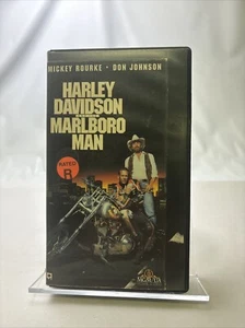 Harley Davidson and the Marlboro Man VHS Mickey Rourke and Don Johnson - Picture 1 of 4
