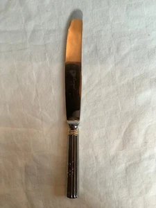 Cutipol Athena Gold Accent 18/10 Stainless Flatware Dinner Knife Made Portugal - Picture 1 of 6