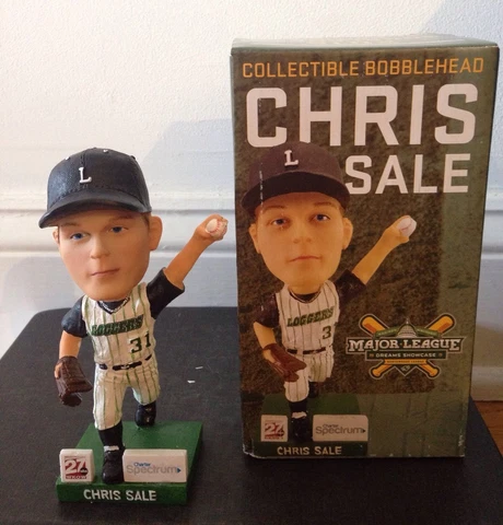 Chris Sale Madison Mallards Northwoods League Mini Bobblehead, Chicago White Sox Cover