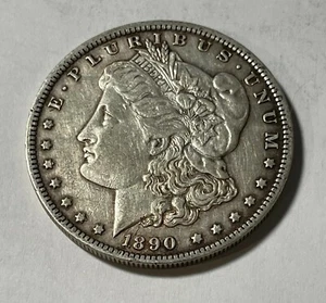 1890-O Morgan silver dollar nice XF (#13540) - Picture 1 of 2