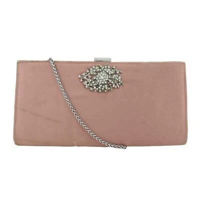 Bolso de mano pequeño Adrianna Papell Satin Stacee Foto 1 de 3