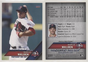 2017 Choice Pawtucket Red Sox Marcus Walden #29