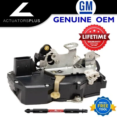 Actuador de bloqueo de puerta de pasajero delantero derecho Chevrolet Avalanche OEM 07-09 *De por vida Foto 1 de 4