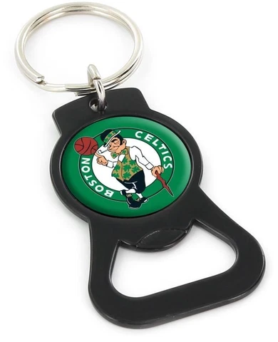 BOSTON CELTICS - BOTTLE OPENER KEYCHAIN - BRAND NEW - NBA-BK-702-01-BK Cover