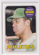 2006 Topps Rookie of the Week Reggie Jackson #11  Oakland Athletics