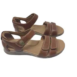 Clarks Women's Kylyn Strap Sandal Tan Leather NEW 6.5 - Picture 1 of 5