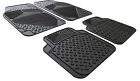 Rubber and Carpet Car Floor Foot Well Mats For VOLKSWAGEN UP! 2011>