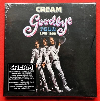 CREAM - Goodbye Tour (Live 1968) - BOX SET - Exclusive Print - 4x CD - SEALED !! - Bild 1 von 4
