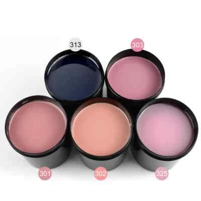 Estensione Unghie Francesi 8 Oz 225 G 25 Colori Soak Off UV LED Mimetico Punte Unghie - Immagine 1 di 4