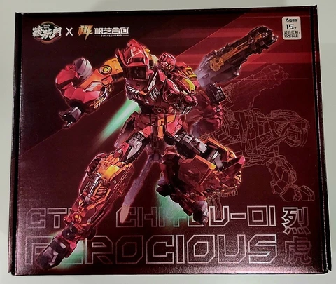 Cang Toys Chiyou CT-01 Ferocious not Rampage Thunderking Combiner Cover