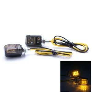 LED Black Micro Mini Tiny Small Indicators Turn Signals Motorcycle MotorBike - Bild 1 von 6