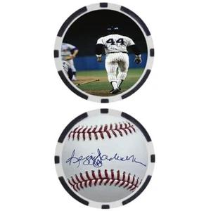 Reggie Jackson SIGNED Baseball Legends Poker Chip - Picture 1 of 2