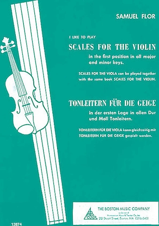 Scales for the Violin - I Like to Play Series - Image 1 of 1