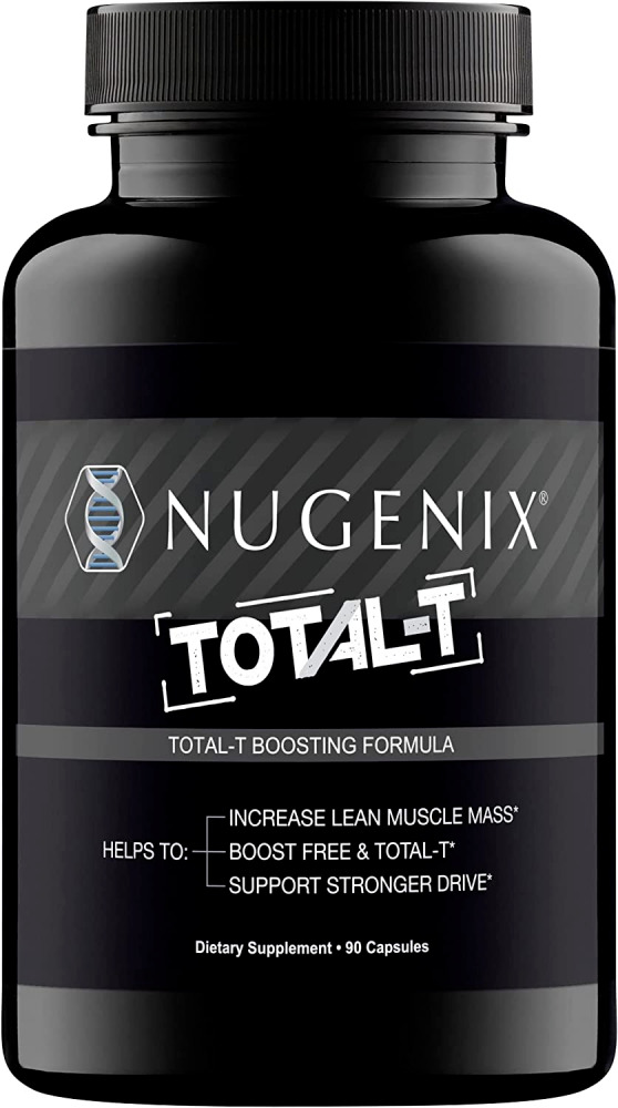 Nugenix Total-T - Free and Total Testosterone Booster 90 Count (Pack of 1) 