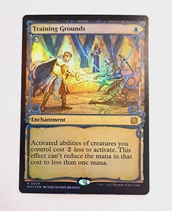 Magic: The Gathering March Of Machine Aftermath Entrenamiento Grounds Artwork - Imagen 1 de 2