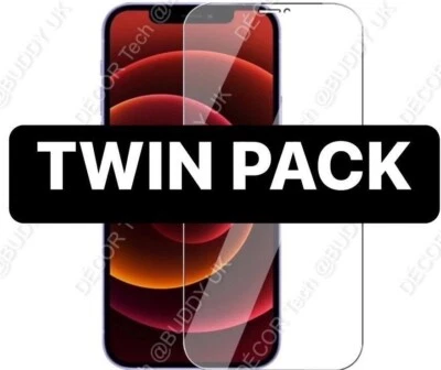 iPhone 17 16 14,13,15 Pro X XR Screen Tempered Glass Screen Protector saver SE - Image 1 of 4