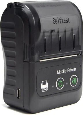 Empfang Thermodrucker, 58mm drahtlose tragbare Bluetooth Mini Empfangsrechnung - Bild 1 von 4