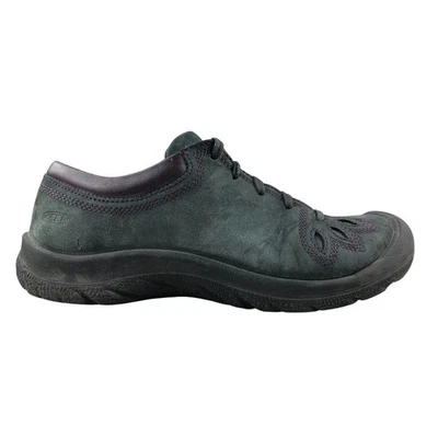 Zapatillas deportivas Oxford Keen para mujer talla 6,5 Barika de cuero verde con cordones bajas Foto 1 de 4