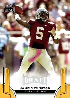 2015 Leaf Draft Gold #86 Jameis Winston - Image 1 of 2