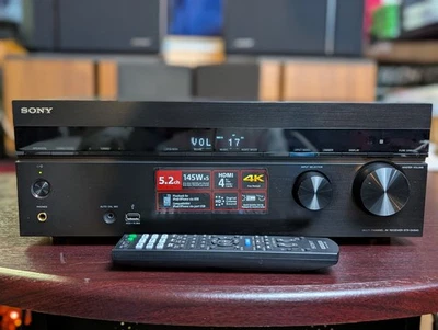 Sony STR-DH540 5.2 Channel 4K  A/V Surround Sound Receiver TESTED Bundle WRemote - Image 1 of 4