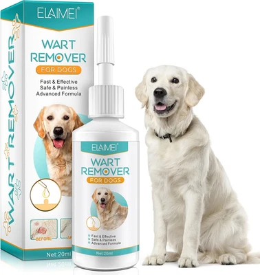 TIUEDU Dog Wart Remover, Warts Removal Treatment, No Harm, and Pain-Free Dog Skin