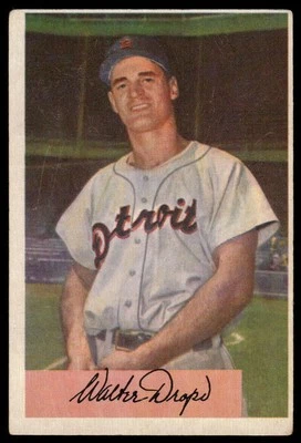 1954 Bowman #7 Walt Dropo Detroit Tigers VGEX 50183 - Image 1 of 2