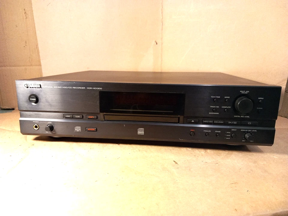 Yamaha CDR-HD1300 CD Recorder/Player/Editor - Unit Only-VGC - Image 1 of 4