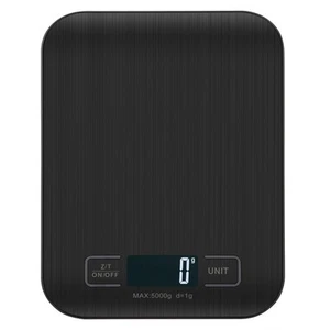Bilancia Da Cucina Digitale, Elettronica In Acciaio Inox Ultrasottile, Casa, 5Kg - Foto 1 di 6