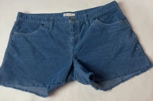 Pantalones Cortos para Mujer Carve Designs Oahu Pana Azul Talla 12 Dobladillo Crudo Elástico - Imagen 1 de 6