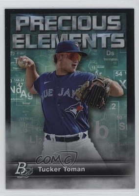 2023 Bowman Platinum Precious Elements Tucker Toman #PE-29 - Image 1 of 2