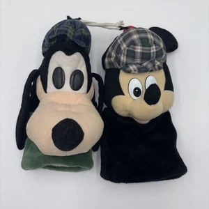 Disney Mickey & Goofy Golf Club Head Cover – Vintage Plush Headcover – Used - Picture 1 of 11