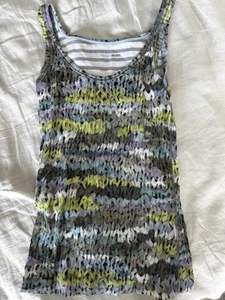 Camiseta sin mangas Marcain Sports colorida nueva sin etiquetas talla 1/pequeña para mujer  - Imagen 1 de 3