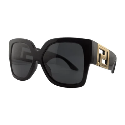 Versace VE4402 Black Oversized Women's  Sunglasses 59mm 16mm 140mm - GB1/87 - Image 1 of 4