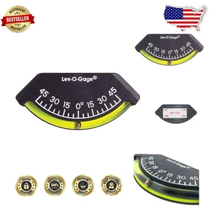 Lev-o-gage Marine Clinometer | Accurate Heel Angle Sailing Gauge | Shatterpro... - Picture 1 of 8