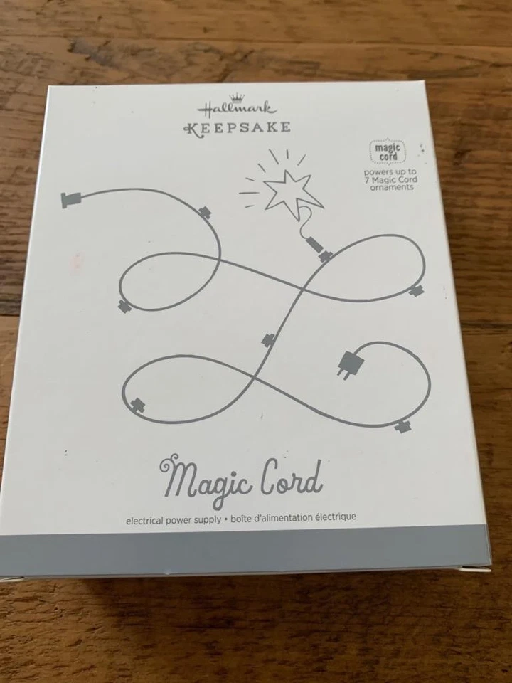 Hallmark Keepsake Ornament 2013 2014 Magic Cord for Magic Ornaments powers 7