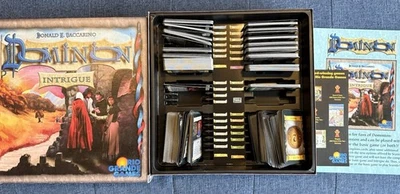 Dominion INTRIGUE 1st Edition Deck Building Game Rio Grande COMPLETE - Image 1 of 2